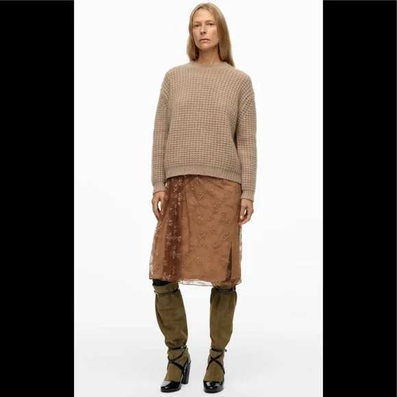 SALE | NWT ZARA COMBINATION SKIRT LIMITED EDITION - Picture 1 of 6